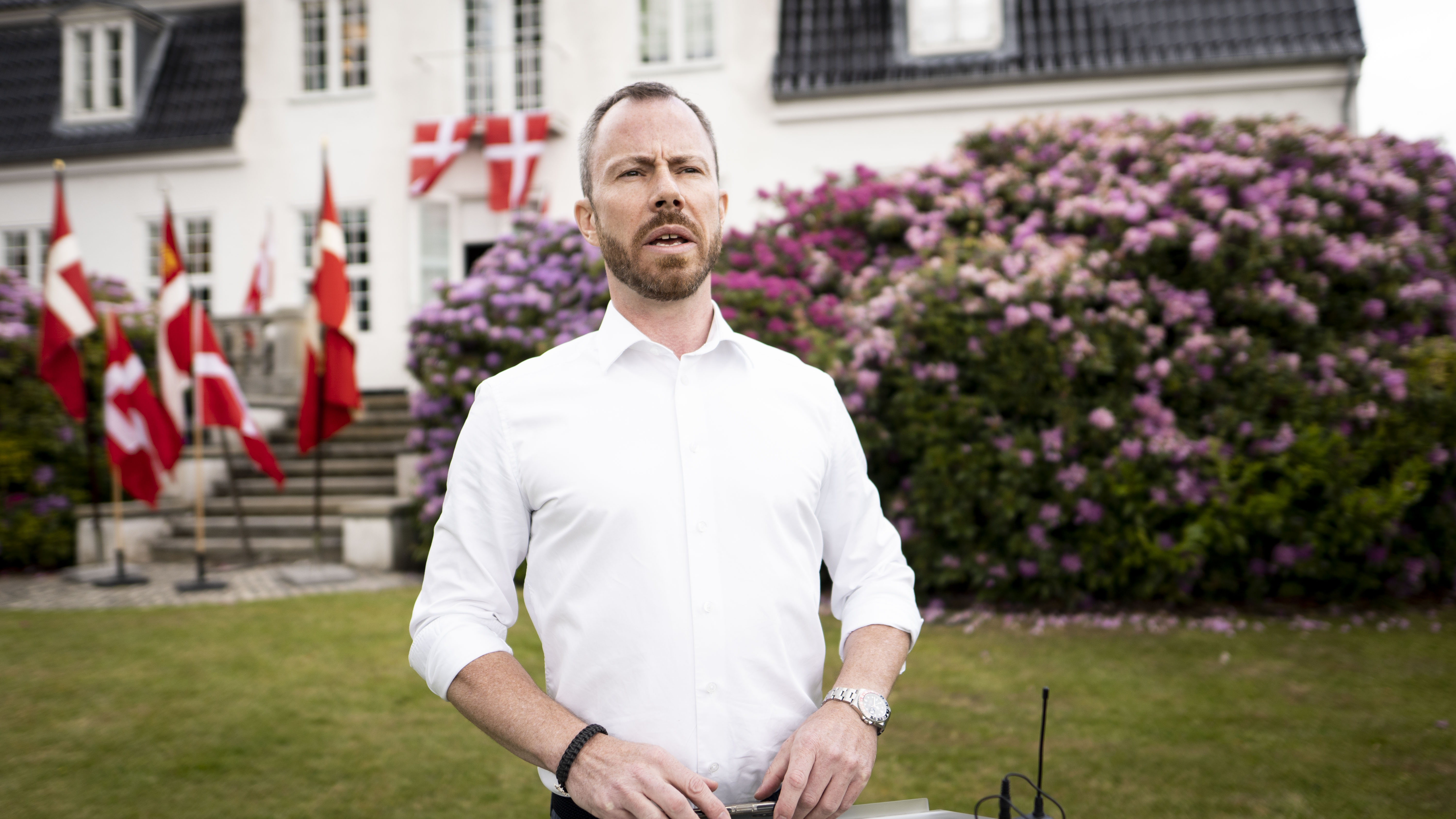 Til Grundlovsdag den 5. juni 2021 holdt Venstres formand Jakob Ellemann-Jensen tale.