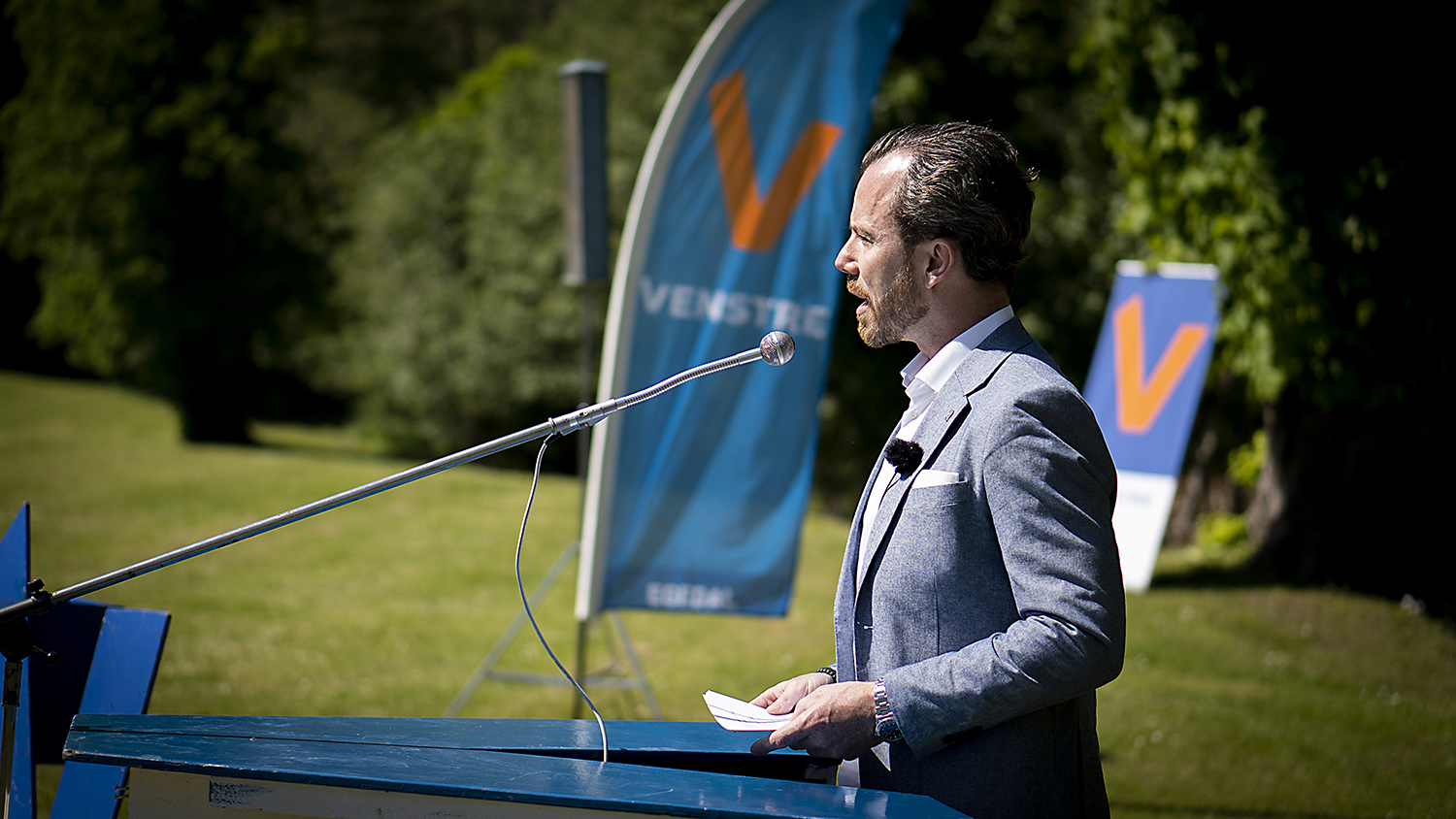 Her kan du læse eller genlæse taler af eksempelvis Venstres formand og næstformand.