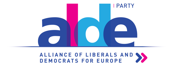 Logo of the Alliance of Liberals and Democrats of Europe.