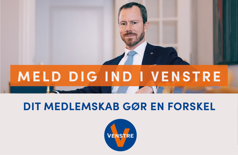Dit medlemskab af Venstre gør en forskel for dansk transportpolitik.